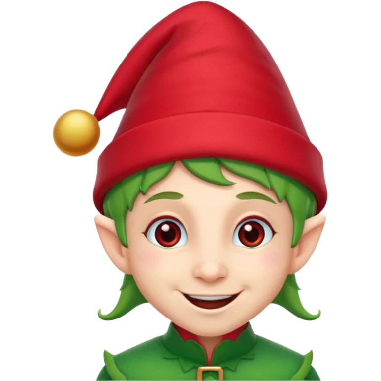 christmas elf emoji