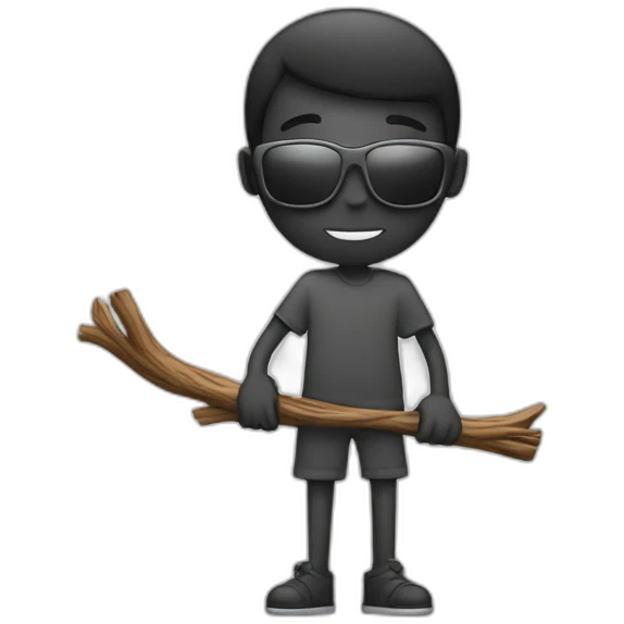 cool stick figure emoji