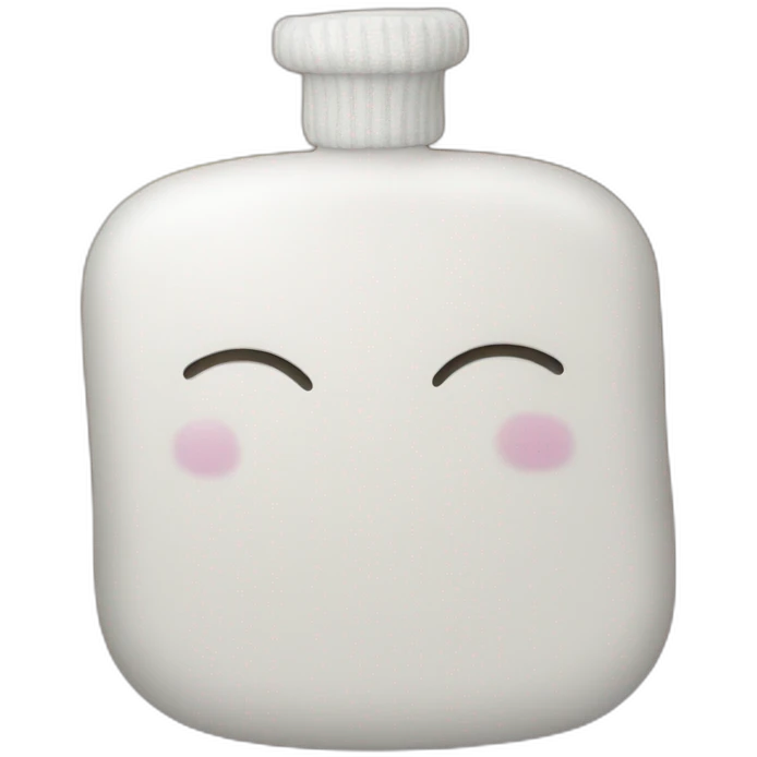 Hot water bottle emoji