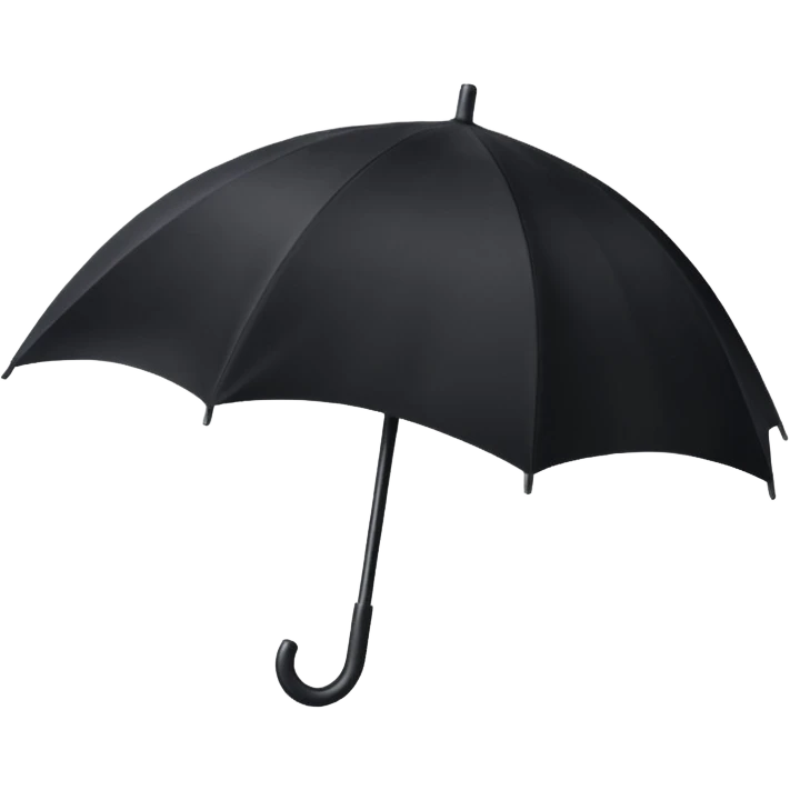 umbrella blowing away, no human emoji