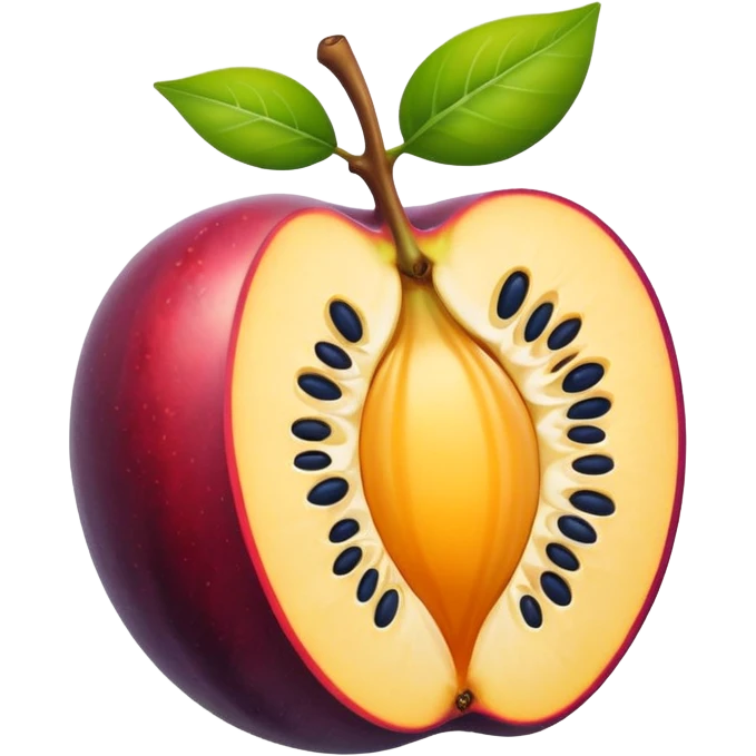 mac os icon fruit being squeezed  emoji