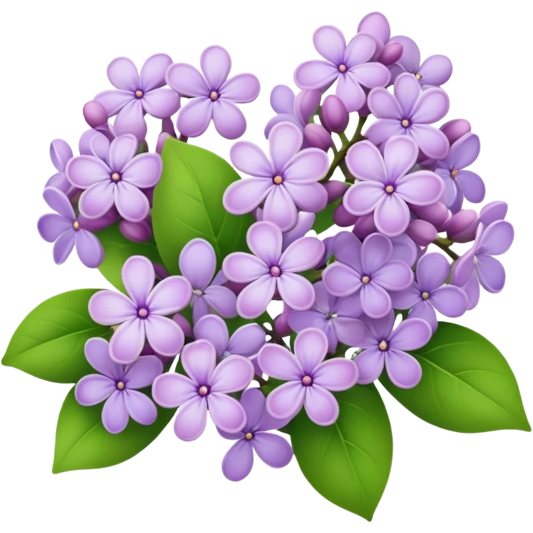 Realistic lilac aesthetic  emoji