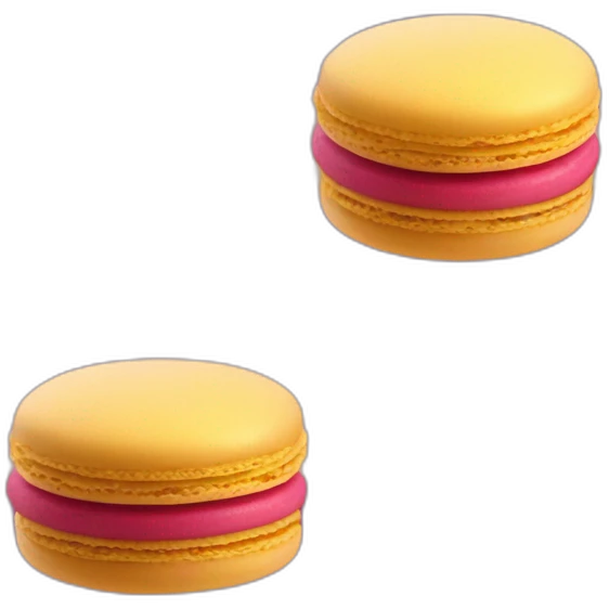sunset Macaron emoji