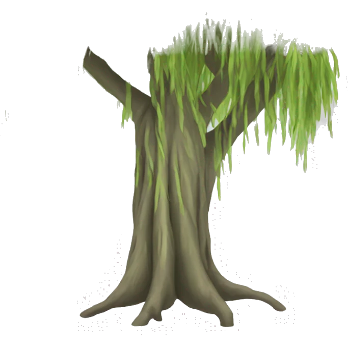Weeping willow emoji