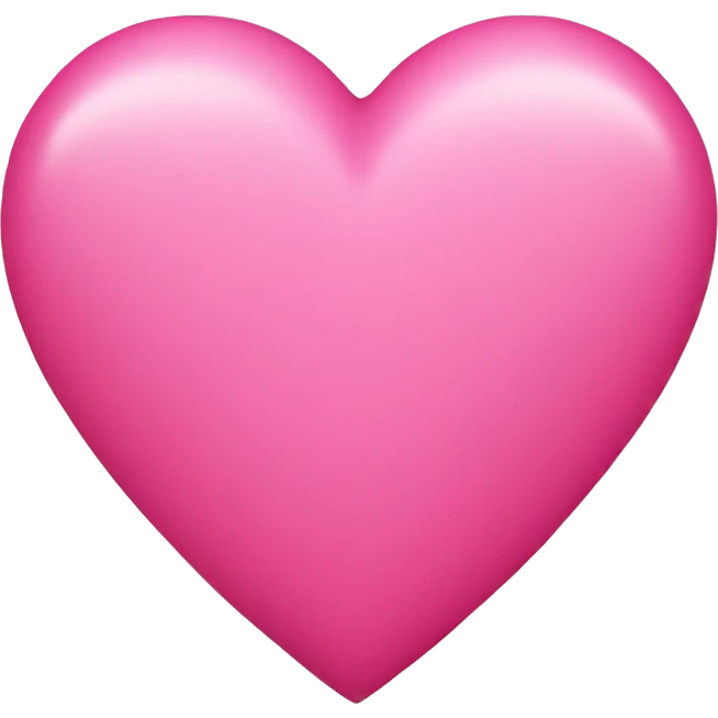 Pink heart emoji