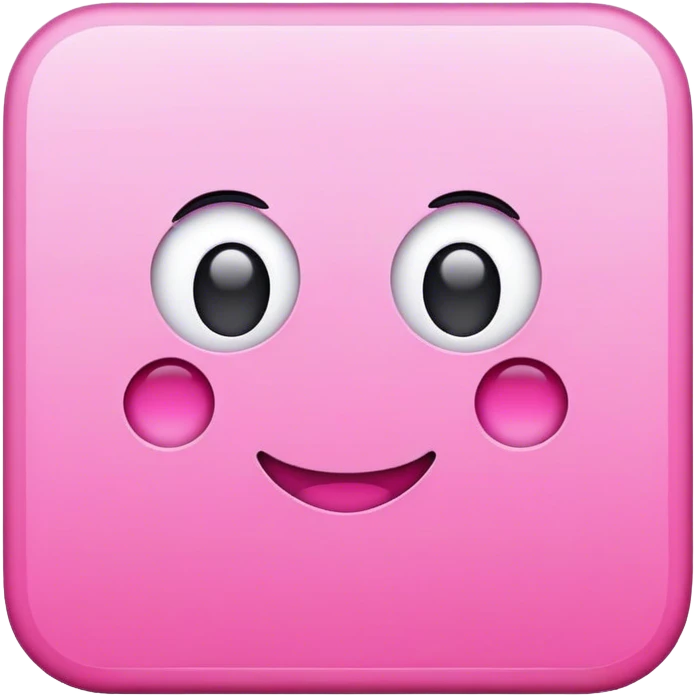 pink square emoji