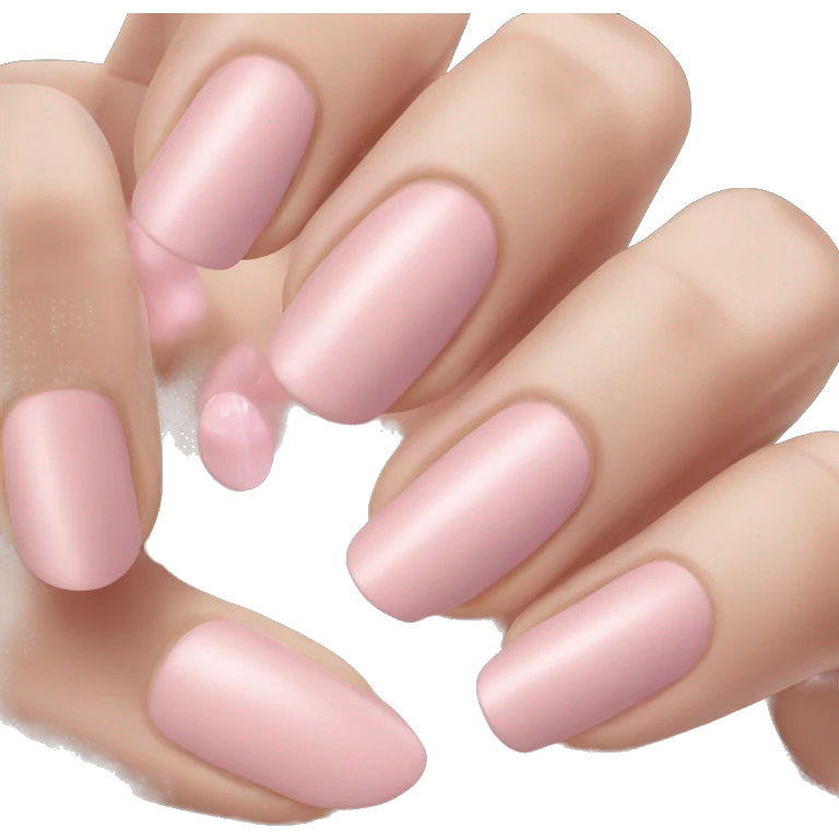 Light pink nails emoji
