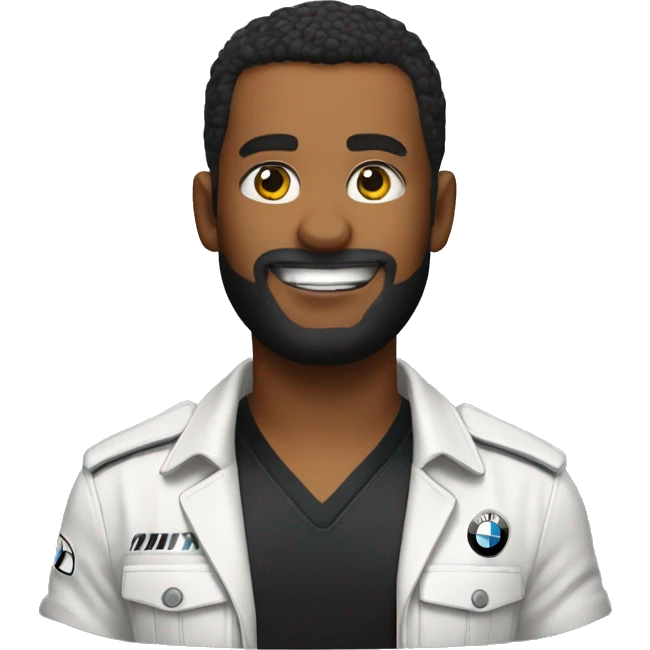 All black bmw m5 competition  emoji