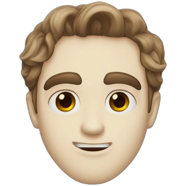 Vampire edward cullen face emoji