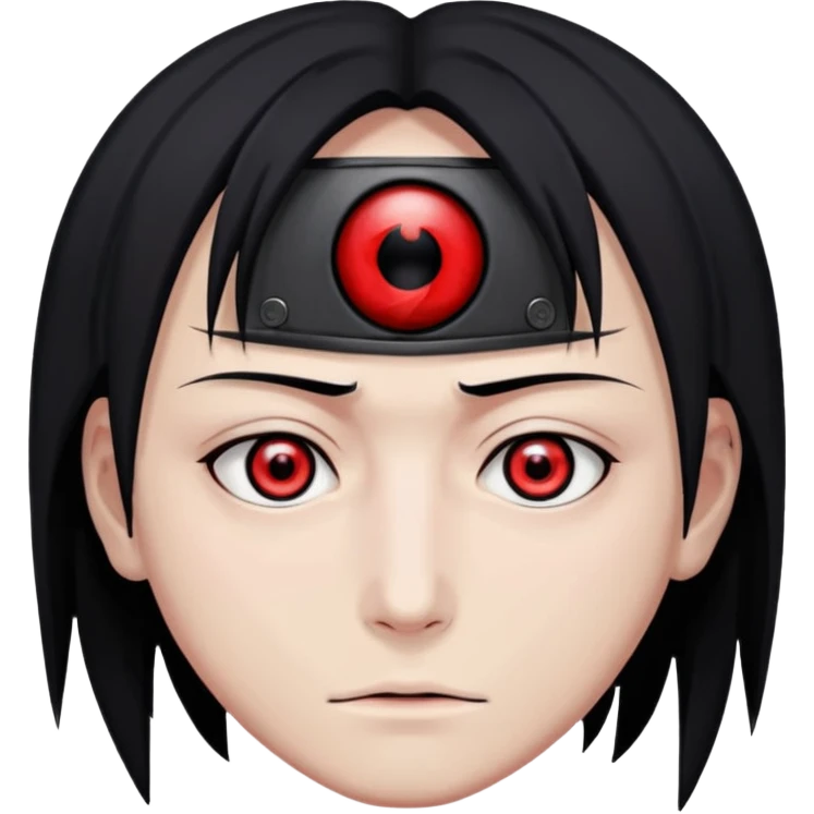 Itachi Mangekyou sharingaan emoji