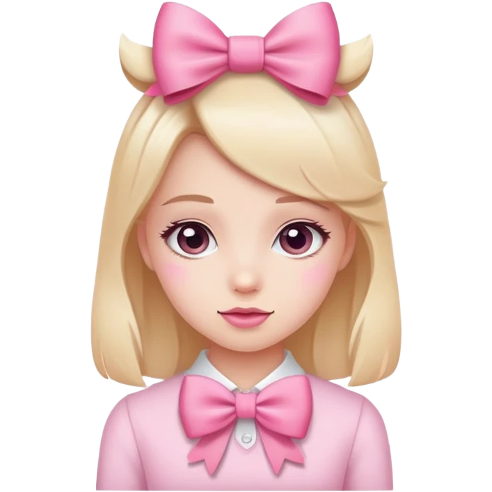 Girly girl emoji
