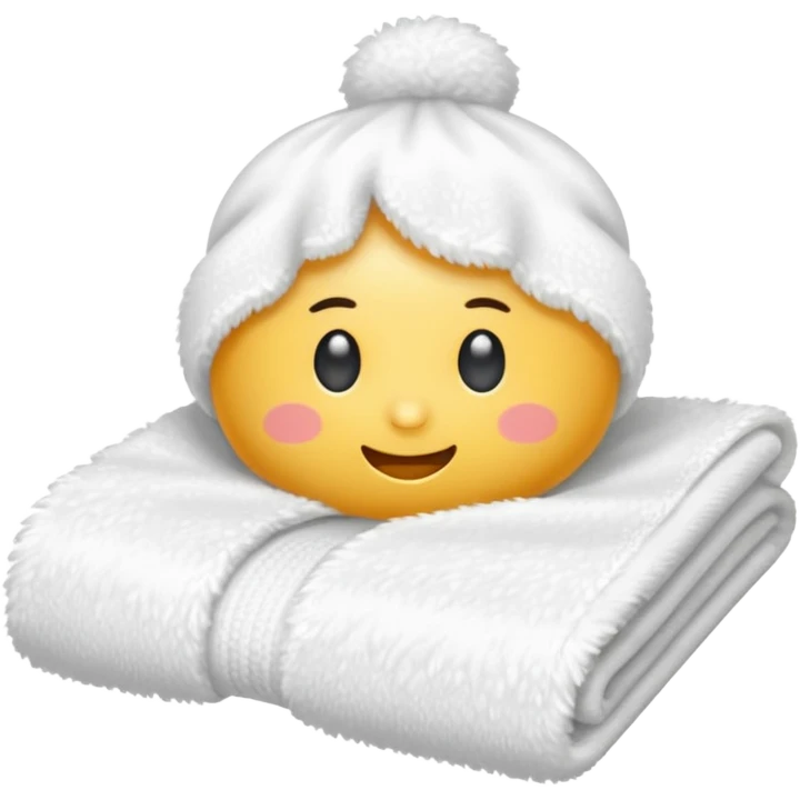 hot wet towel for the sick  emoji