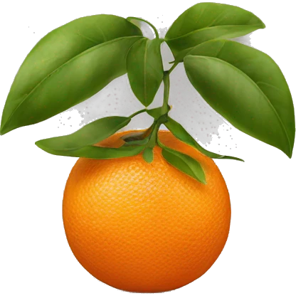 Otto the orange emoji