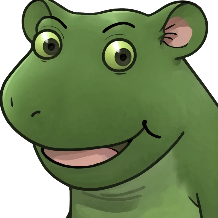 Man with rat face emoji