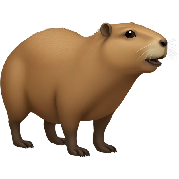 Capibara emoji