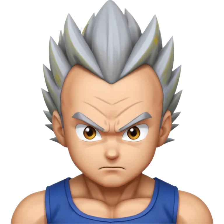 Vegeta Grey hair emoji