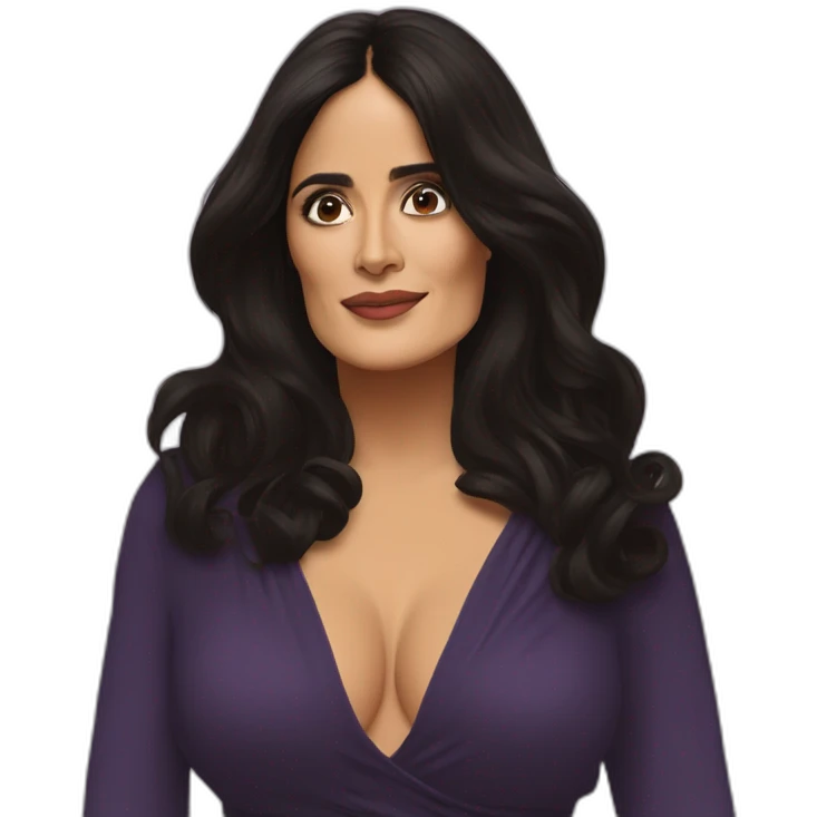 salma hayek emoji