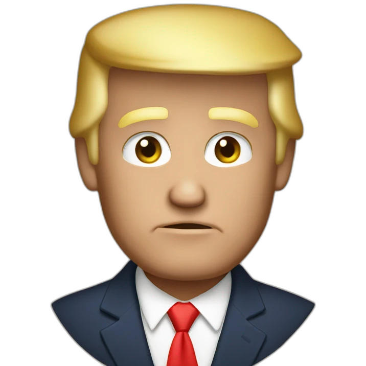 Trump will vote for stop emoji