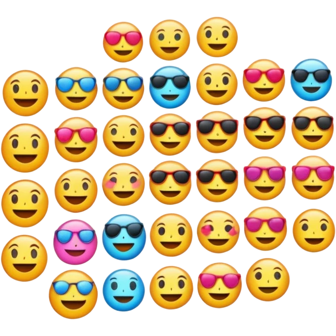 Emojis aesthetic ios 18 emoji