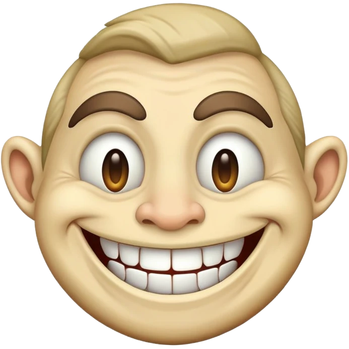 Trol face emoji