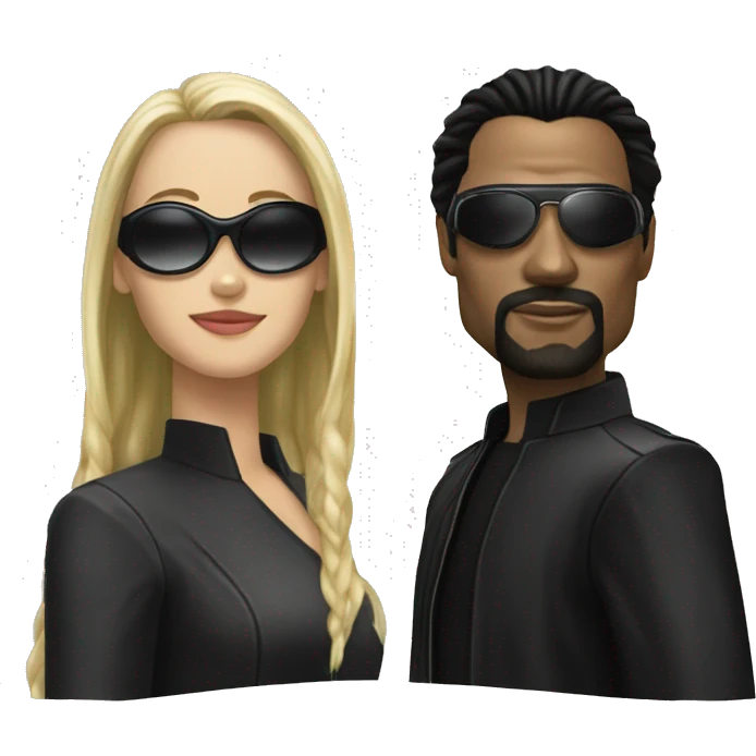 matrix neo and trinity emoji