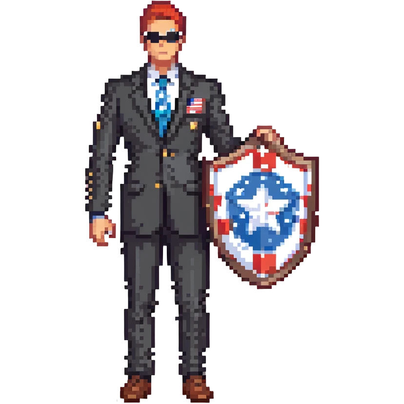 captain america superhero emoji