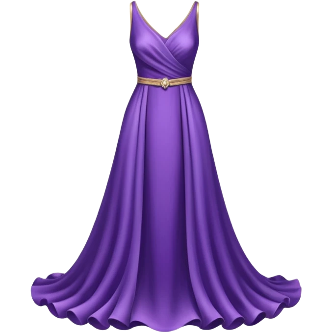 purple dress emoji