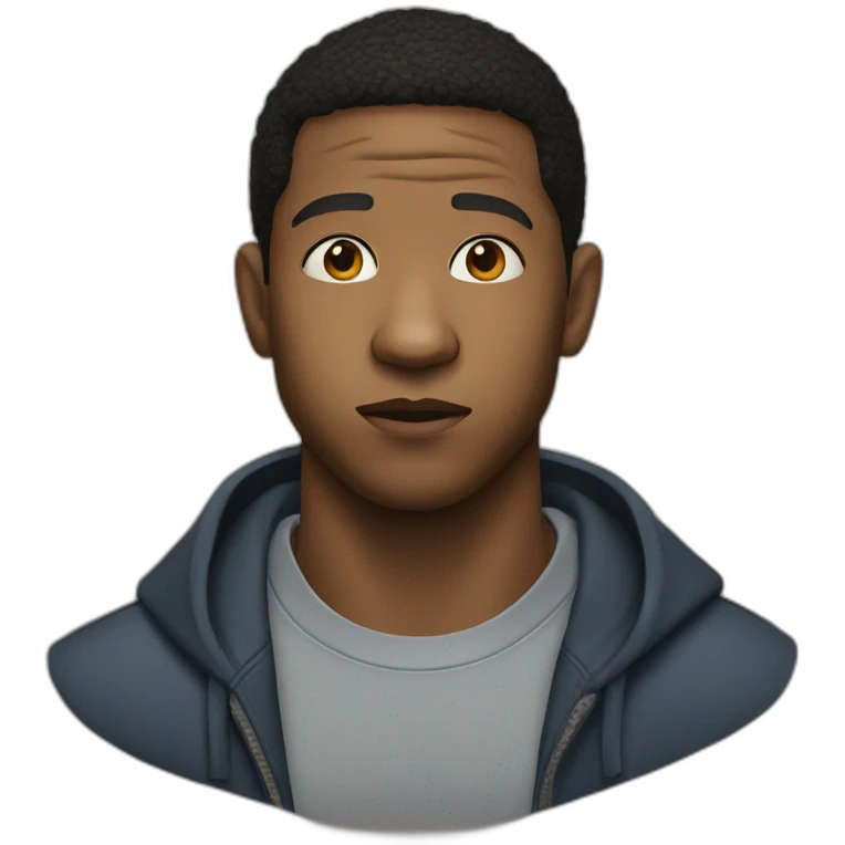 jonathan majors realistic face emoji