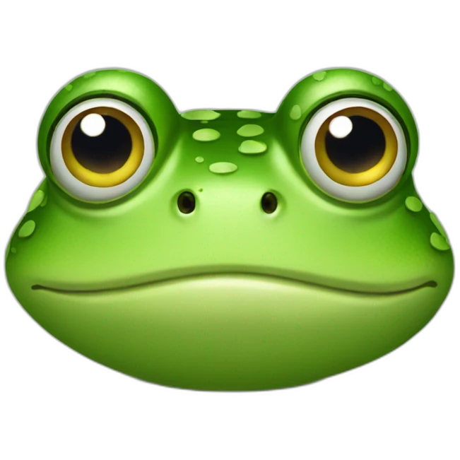 Frog sad emoji