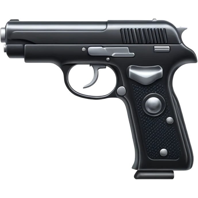 Una pistola emoji