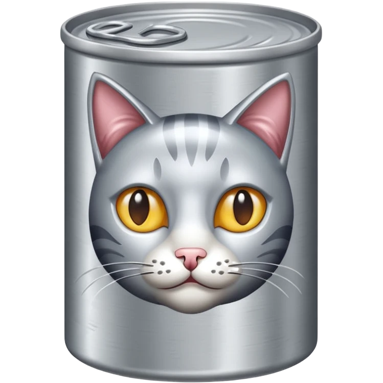create a can of catfood emoji emoji