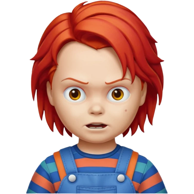 Un emojin de chuky emoji