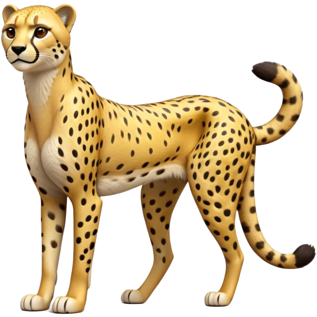 cinematic-cheetah-realistic-full-body-standing-emoji,-slim-and-athletic-frame-poised-for-action,-long-tail-curving-slightly,-head-tilted-dramatically,-sleek-golden-fur-with-black-spots,-piercing-amber-eyes,-simplified-yet-realistic-focused-features,-highly-detailed,-glowing-with-an-almost-sarcastic-glow emoji