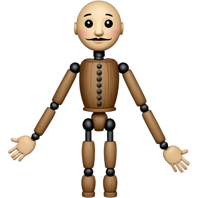 Icon for Puppet Theater: a puppet body emoji