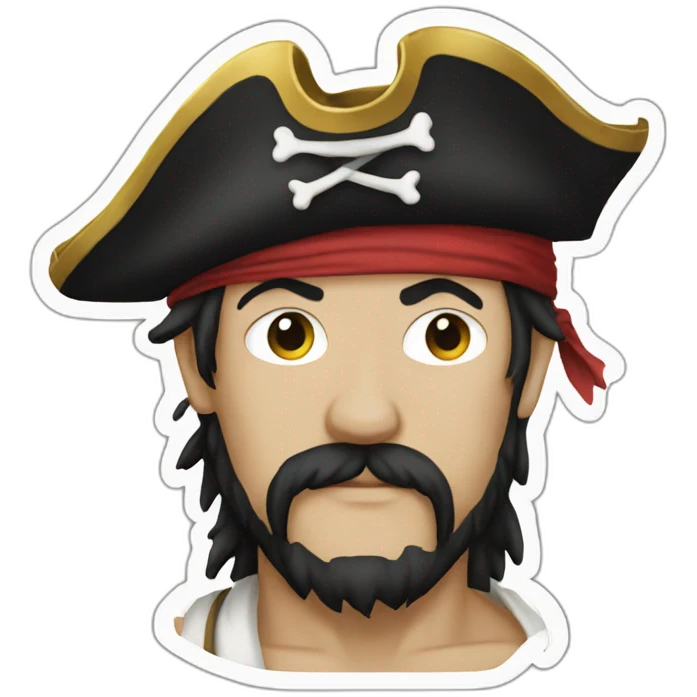 Bateau pirate One Piece emoji