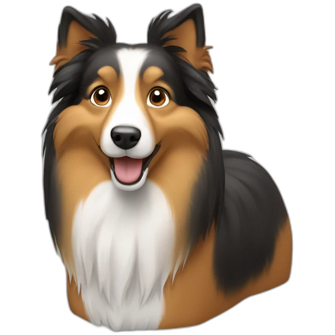 Shetland Sheepdog emoji