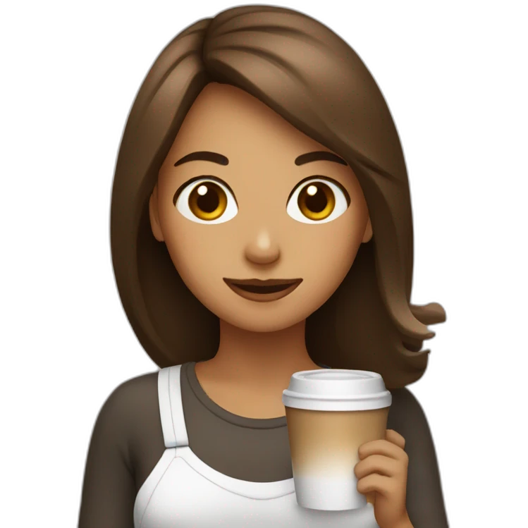 coffee girl emoji