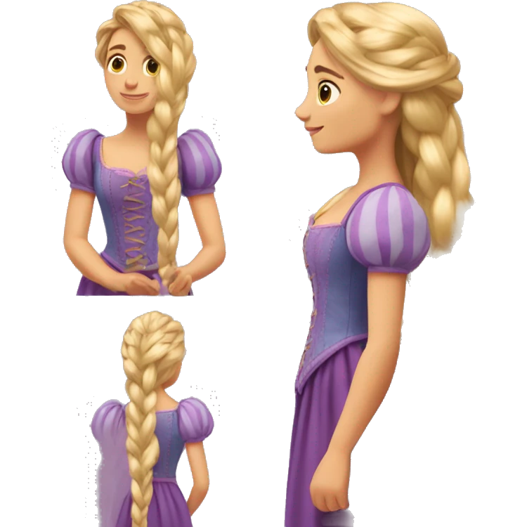 Rapunzel ￼ emoji
