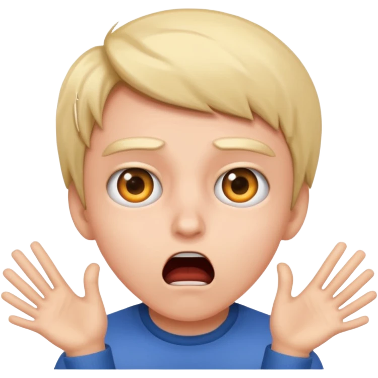 breaking the fourth wall and looking at the camera shocked emoji