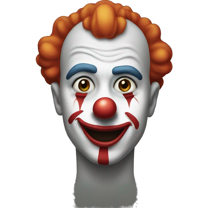 Clown start emoji