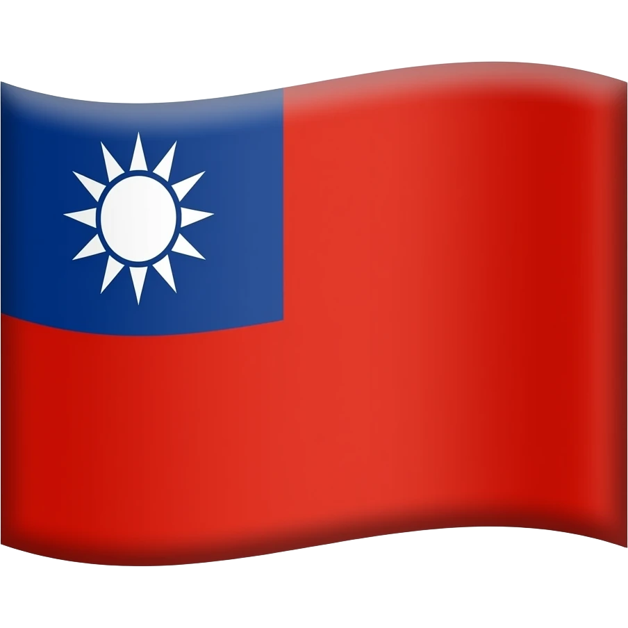 Flag of Republic of China (1928-) emoji