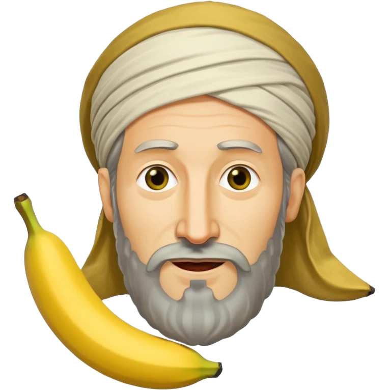 Ben Laden with a banane emoji