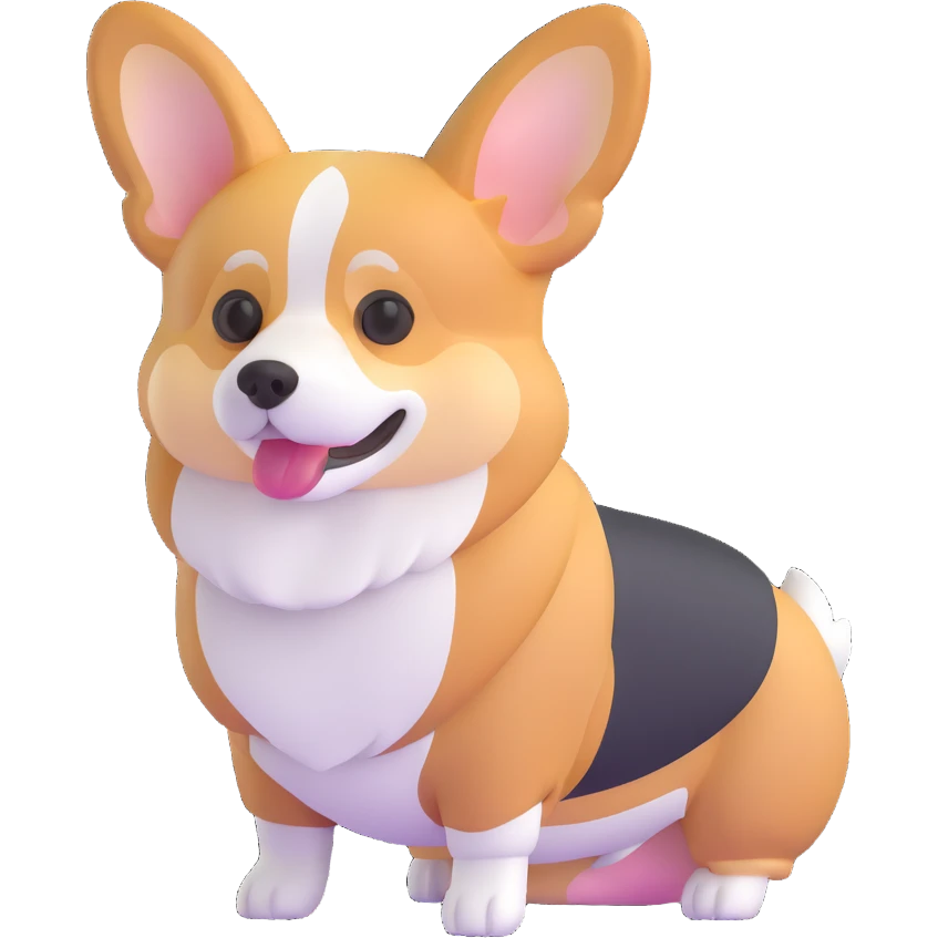 corgi dog emoji