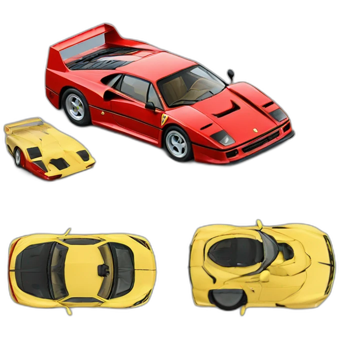Ferrari f40 emoji