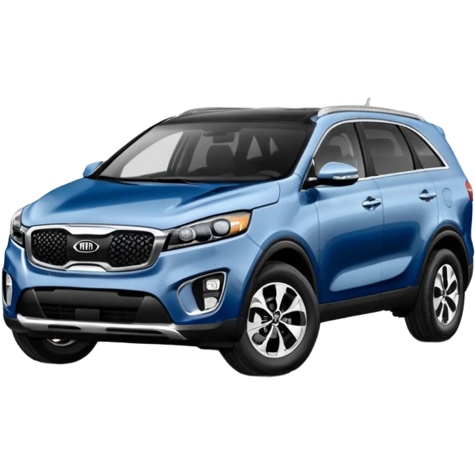 KIA Sorento  первое поколение  синий цвет emoji