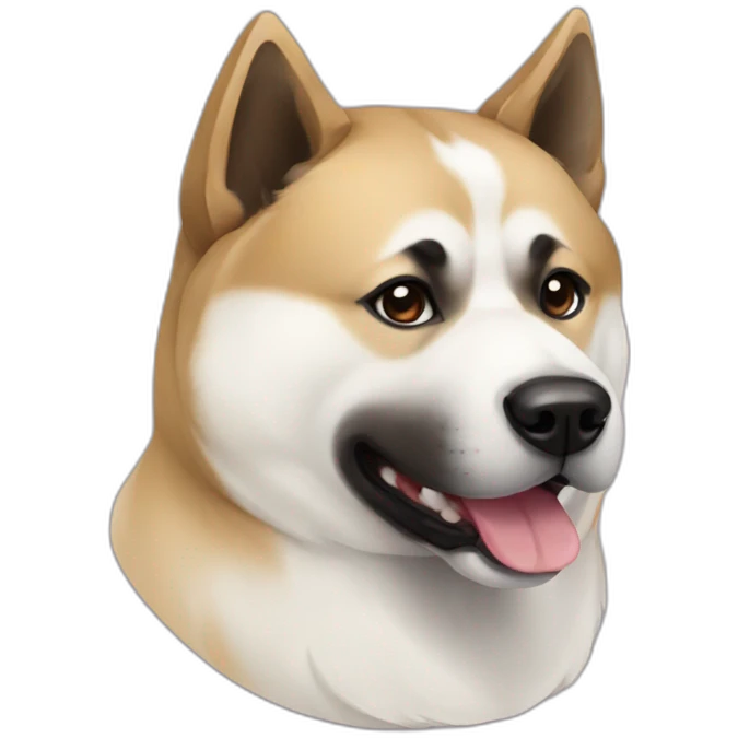 American Akita emoji