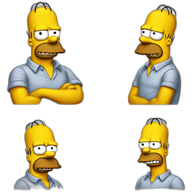 Hommer simpson emoji