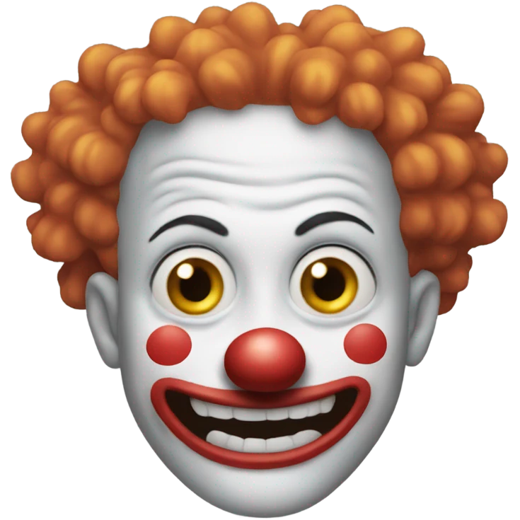 crazy clown emoji