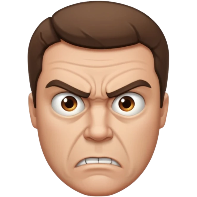 angry man emoji