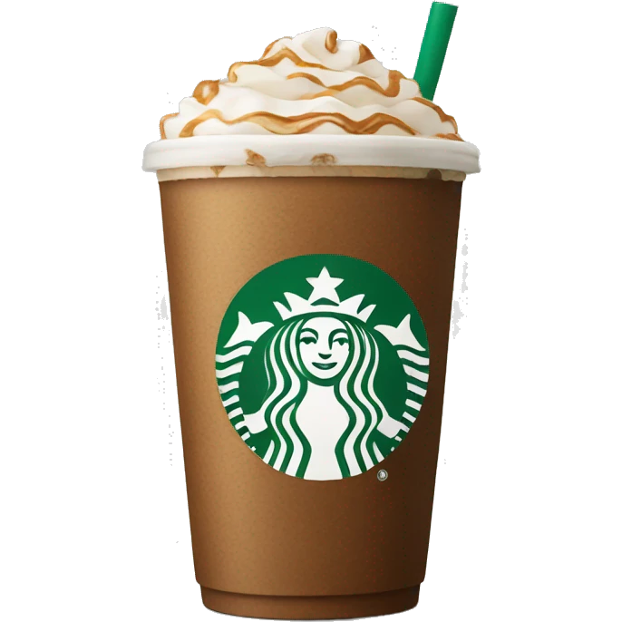 Starbucks coffee emoji